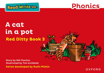 Read Write Inc. Phonics: A Cat in a Pot (Red Ditty Book 3)