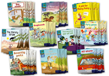 Read Write Inc - Phonics Set 6 Blue Book Bag Books Pack of 100