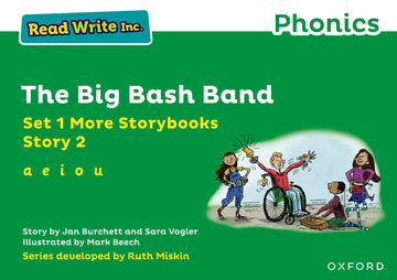 Read Write Inc. Phonics: The Big Bash Band (Green Set 1 More Storybook 2)