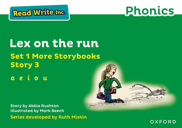 Read Write Inc. Phonics: Lex on the run (Green Set 1 More Storybook 3)