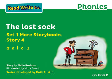 Read Write Inc. Phonics: The lost sock (Green Set 1 More Storybook 4)