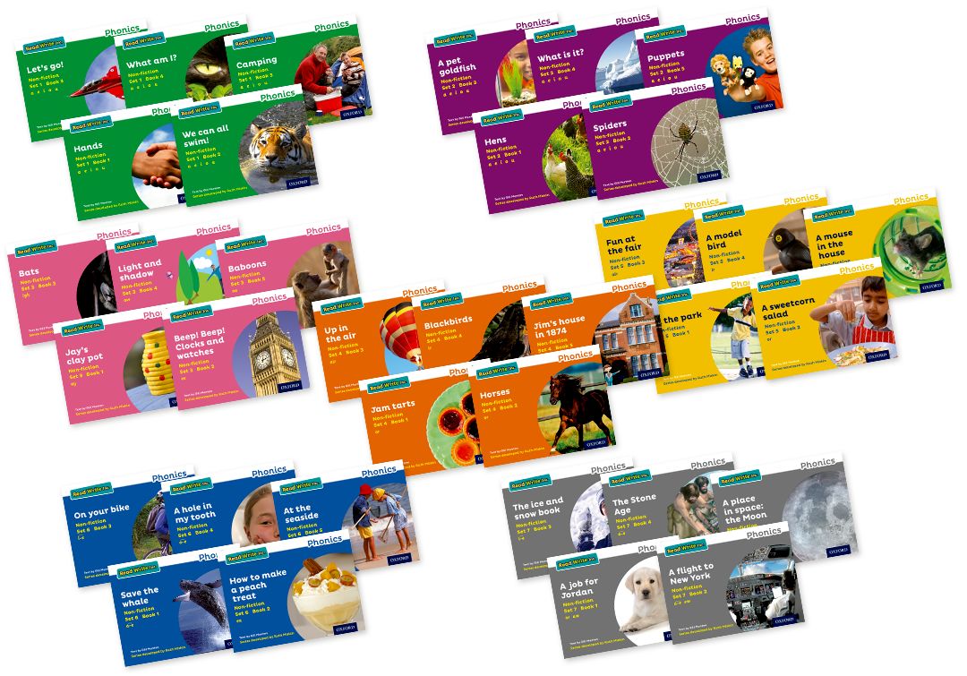 Pack contents: Read Write Inc. Phonics: Non-fiction Super Easy Buy Pack ...