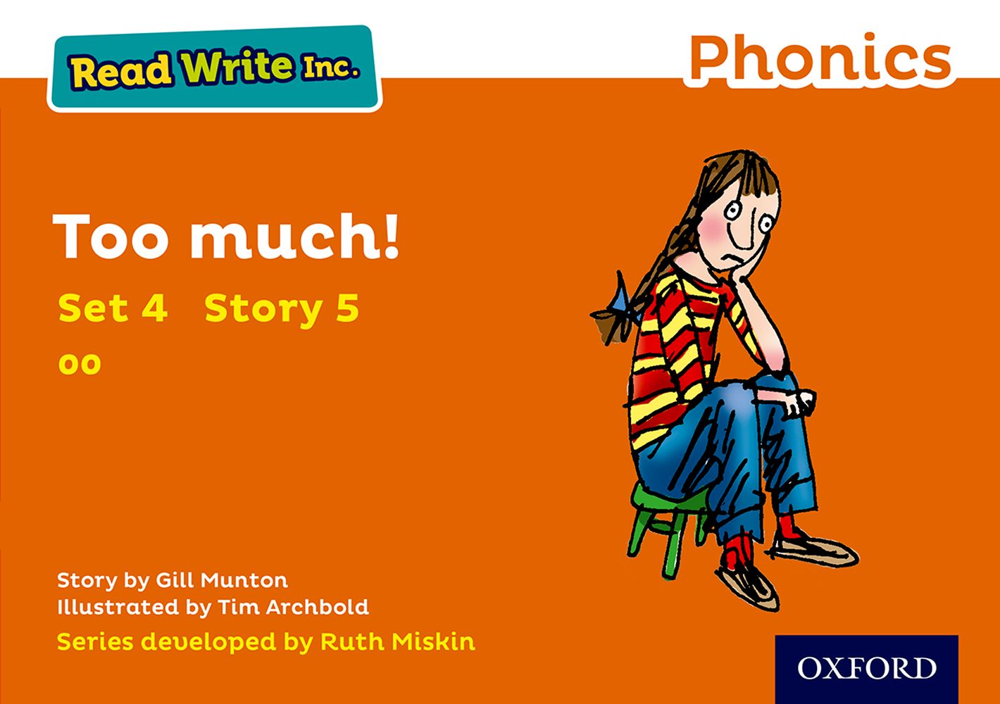 9780198371922,Read Write Inc. Phonics: Too Much! (Orange Set 4 Storybook 5)