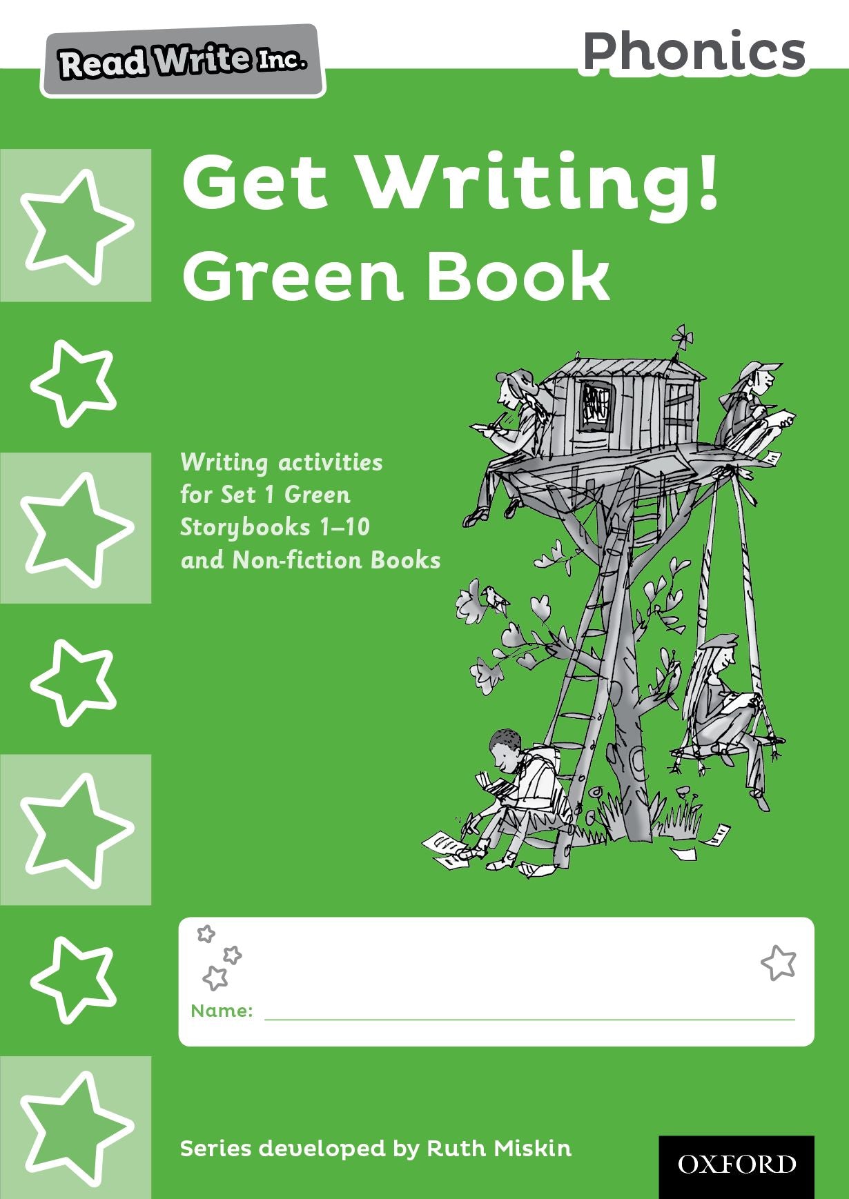 Pack contents: Read Write Inc. Phonics: Get Writing! Green Book Pack of ...
