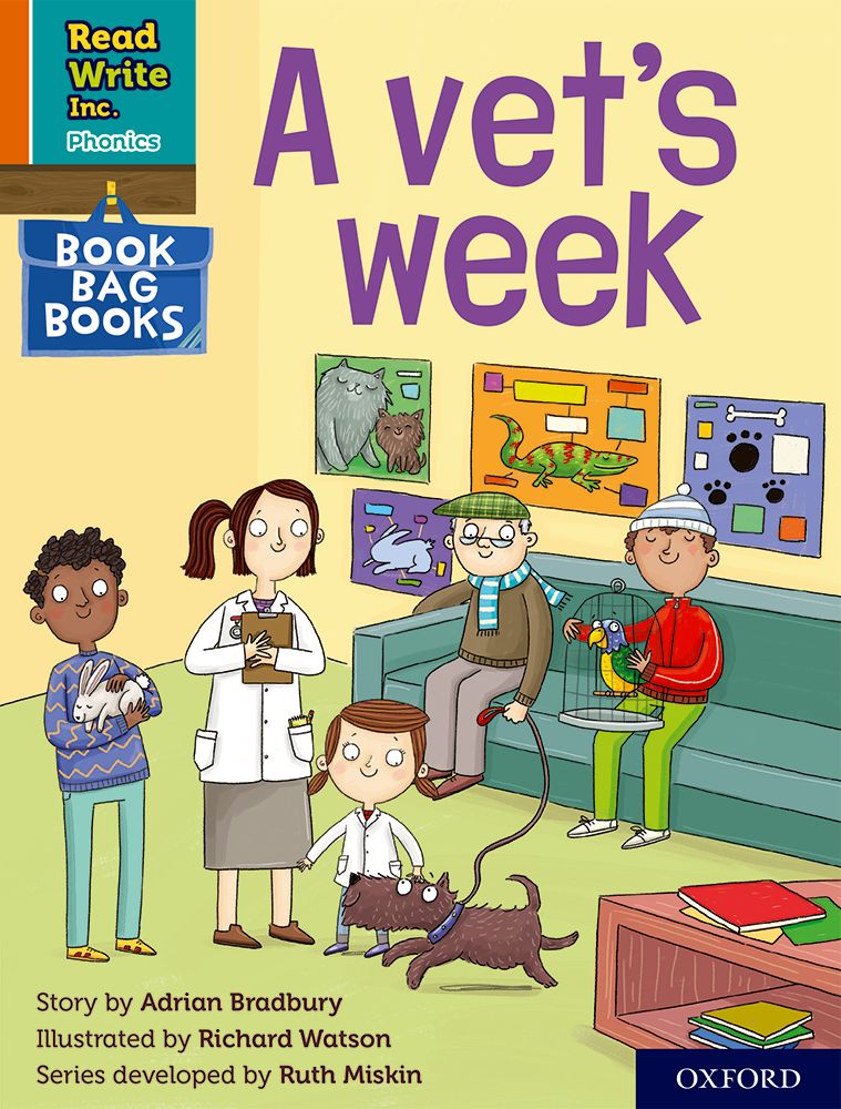 9780198420354,Read Write Inc. Phonics: A vet's week (Orange Set 4 Book ...