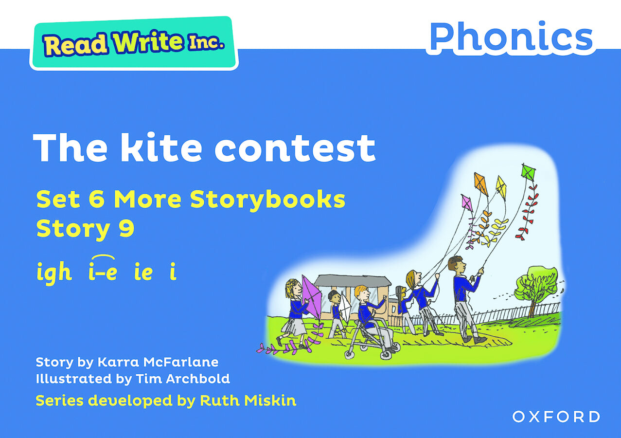 Read Write Inc. Phonics: The kite contest (Blue Set 6A Storybook 9)