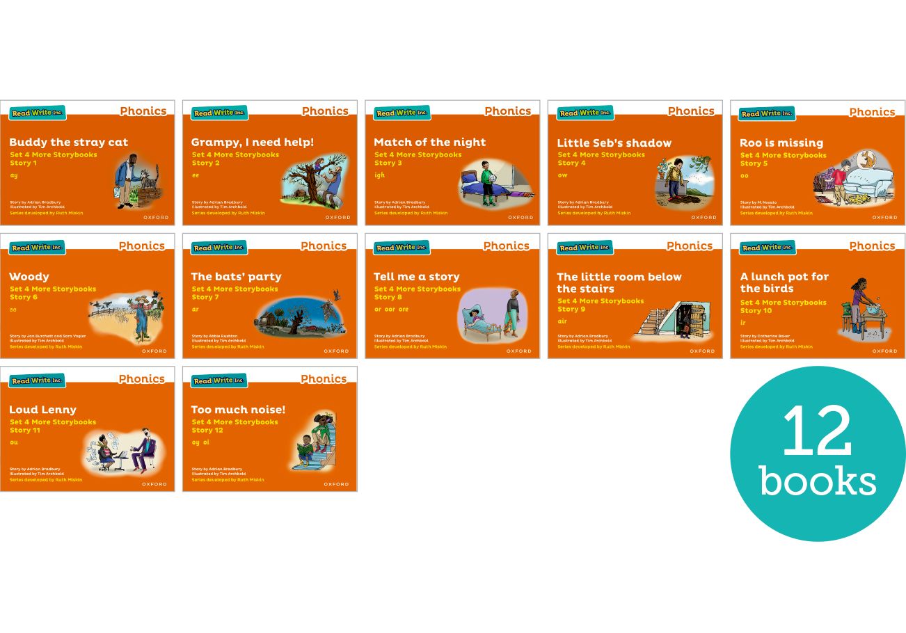 Read Write Inc. Phonics: Orange Set 4 More Storybooks (Mixed Pack of 1