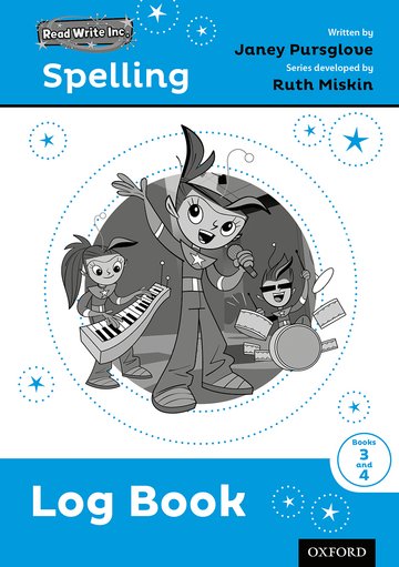 Read Write Inc: Spelling Log Book 3-4: Pack of 30