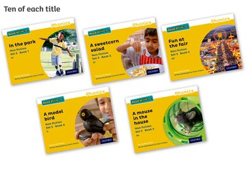 Read Write Inc. Phonics: Yellow Set 5 Non-fiction books (Pack of 50)