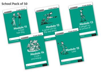 Pack contents: Read Write Inc. Fresh Start: Modules 11-15 - School Pack ...