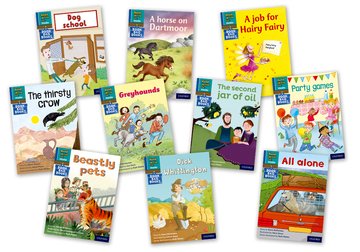 Read Write Inc - Phonics Set 6 Blue Book Bag Books Pack of 10